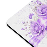 Purple Couture Diamond Bow - Mouse Pad