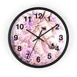 Blushing Lavender Equestrian Horse - Wall Clock