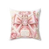 Rosabella Diamond Blush - Square Pillow