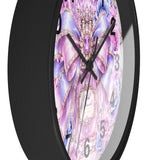Orchid Periwinkle Perfume Bottle | Diamond Bow Couture - Wall Clock