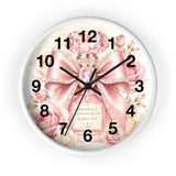 Rosabella Diamond Blush - Wall Clock