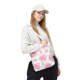 Pink Sugar Blossom Stripes - Tote Bag