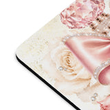 Rosabella Diamond Bow - Mouse Pad