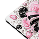 Pink Noir Couture Diamond Bow - Mouse Pad