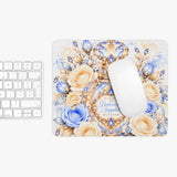 Buttercream Sapphire Blossom Perfume Bottle - Mouse Pad