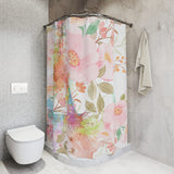 Shower Curtains - Paris Pink Watercolor