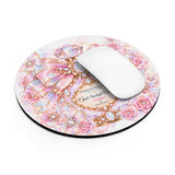 Opal Starlight Couture Perfume Bottle | Enchanted Birthstone Collection | October - Mouse Pad