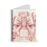 Rosabella Diamond Blush - Spiral Notebook