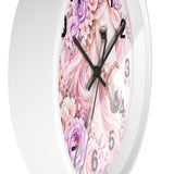 Blushing Lavender Equestrian Horse - Wall Clock