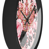 Blush Onyx Crown Royale - Wall Clock