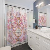 Opal Starlight Couture Perfume Bottle | Enchanted Birthstone Collection | October - Shower Curtains