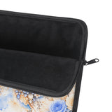 Buttercream Sapphire Blossom Butterfly - Laptop Sleeve