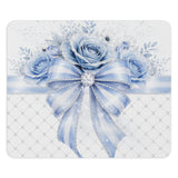 Blue Couture Diamond Bow - Mouse Pad