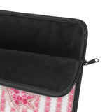 Pink Leopard Bow Couture- Laptop Sleeve