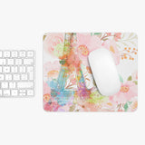 Paris Pink Watercolor - Mouse Pad
