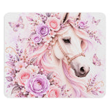 Blushing Lavender Equestrian Horse - Mouse Pad