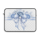 Blue Couture Diamond Bow - Laptop Sleeve