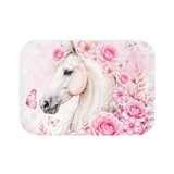 Blushing Rose Equestrian Horse - Bath Mat