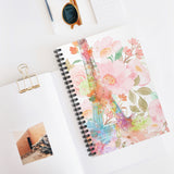 Paris Pink Watercolor - Spiral Notebook