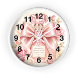 Rosabella Diamond Blush - Wall Clock