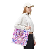 Orchid Periwinkle Perfume Bottle | Diamond Bow Couture - Tote Bag