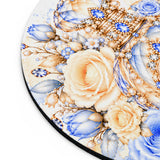 Buttercream Sapphire Blossom Perfume Bottle - Mouse Pad