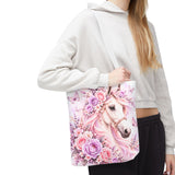 Blushing Lavender Equestrian Horse - Tote Bag