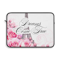 Laptop Sleeve - Dreams Come True - Paris Dreams - Pink
