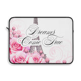 Laptop Sleeve - Dreams Come True - Paris Dreams - Pink
