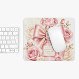 Rosabella Diamond Bow - Mouse Pad