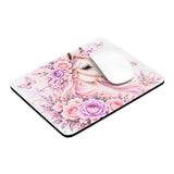 Blushing Lavender Equestrian Horse - Mouse Pad