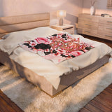 Blush Onyx Crown Royale - Throw Blanket