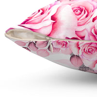 Square Pillow - Dreams Come True - Paris Dreams - Pink