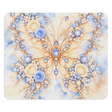 Buttercream Sapphire Blossom Butterfly - Mouse Pad