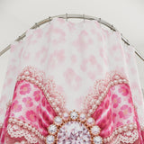 Pink Leopard Bow Couture - Shower Curtains