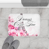Bath Mat - Dreams Come True - Paris Dreams -Pink