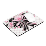 Pink Noir Couture Diamond Bow - Mouse Pad