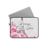 Laptop Sleeve - Dreams Come True - Paris Dreams - Pink