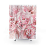 Shower Curtains - Vintage Rose Petals - Trust in the Lord