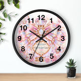 Opal Starlight Couture Perfume Bottle | Enchanted Birthstone Collection | October - Wall Clock