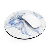 Blue Couture Diamond Bow - Mouse Pad