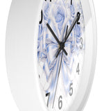 Duchess Blue Diamond Bow - Wall Clock