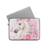 Blushing Rose Equestrian Horse - Laptop Sleeve