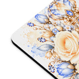 Buttercream Sapphire Blossom Perfume Bottle - Mouse Pad
