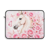 Blushing Rose Equestrian Horse - Laptop Sleeve