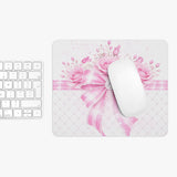 Pink Couture Diamond Bow - Mouse Pad
