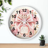 Rosabella Diamond Blush - Wall Clock