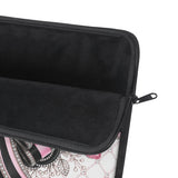 Pink Noir Couture Diamond Bow - Laptop Sleeve