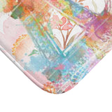 Paris Pink Watercolor - Bath Mat