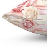 Rosabella Diamond Blush - Square Pillow